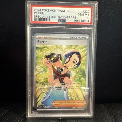PSA 10 Perrin 220/167 Special Illustration Rare Twilight Masquerade ENGLISH Card