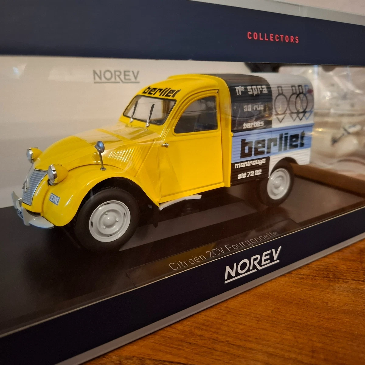 Lot De 7 Miniatures Citroën 2CV Fourgon Norev - Épaves Pour Restauration - Neuves