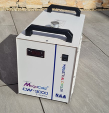 MegaCold CW-3000 T-Series Water Chiller S&A used For C02 Laser Engraver