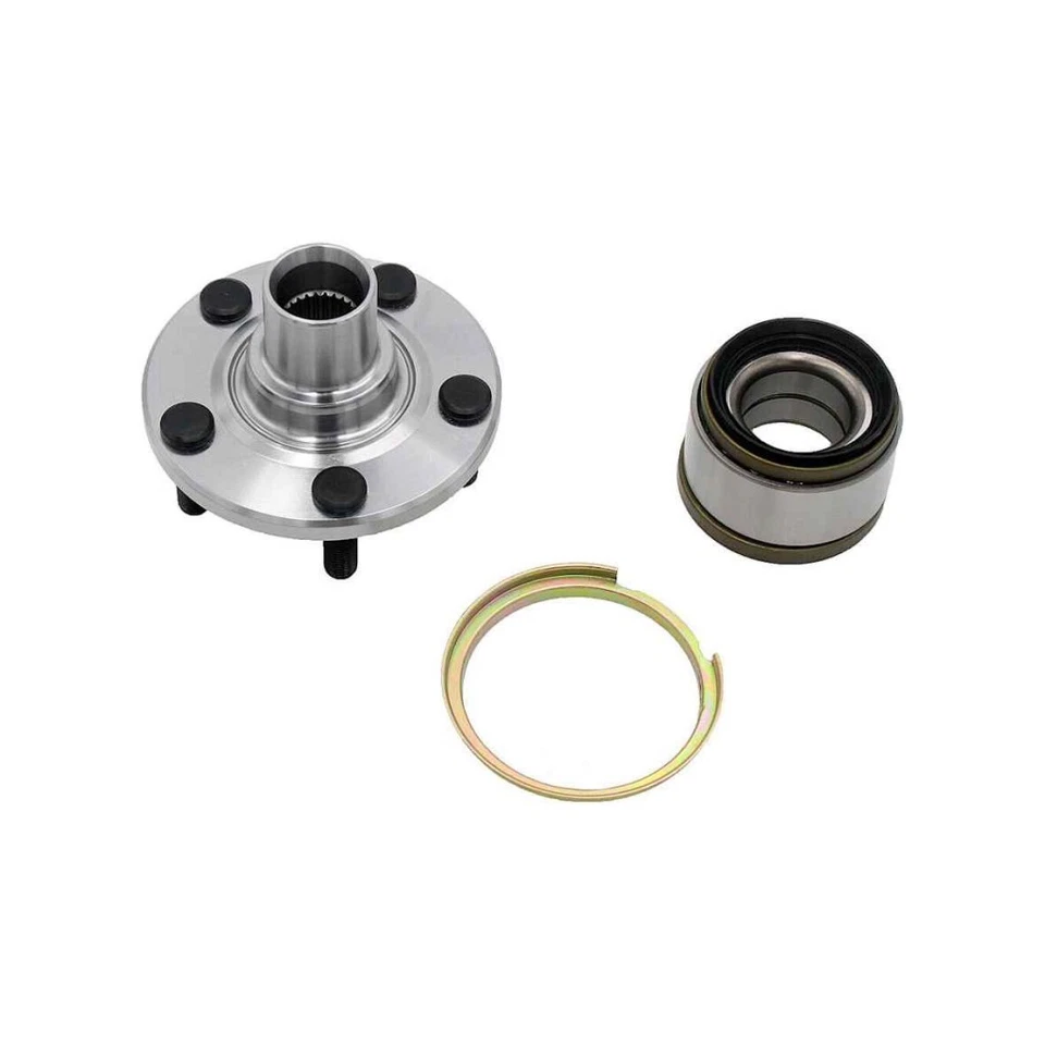 Juego de reparación de buje y cojinete de rueda para Toyota Camry 1990 1991 | delantero | acero Foto 3 de 4