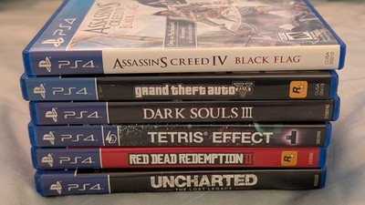 PS4 Game Bundle  of 6 Classic Games
