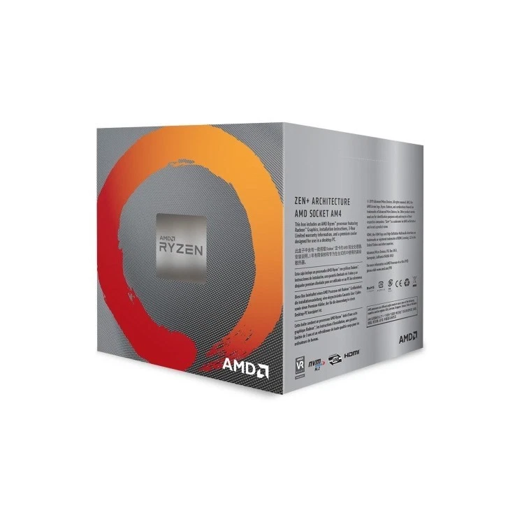 AMD Ryzen 5 3400G Processor 4C/8T 4.2GHz Max Boost Radeon RX Vega 11 Graphics - Image 4 of 4