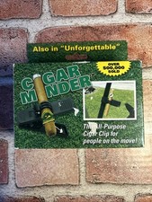 Cigar Minder Cigar Clip Black All-Purpose Cigar Holder NEW - Great Gift