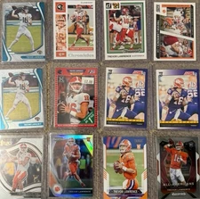 TREVOR LAWRENCE - LOT OF 16 RAW ROOKIE CARDS.  ALL CARDS ARE NM/MINT.