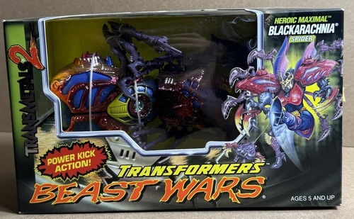 Blackarachnia ORIGINAL Transformers: Beast Wars Transmetals 2 Action Figure NEW