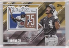 2022 Update Special Event Manufactured Relics Gold 33/50 Tim Anderson Patch q3o