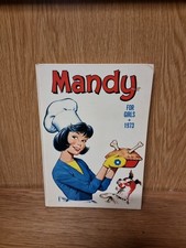 Mandy For Girls annual 1973 hardback book comics vintage (5002)