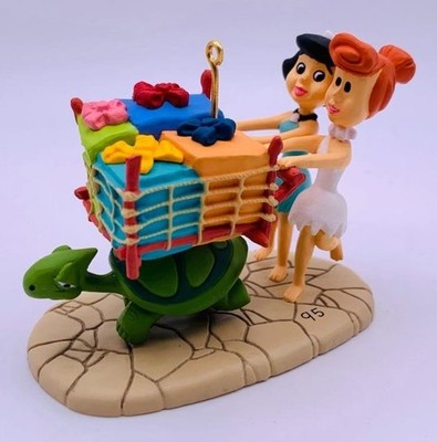 1995 Betty And Wilma Hallmark Ornament The Flintstones