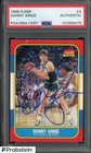 Danny Ainge Signed 1986-87 Fleer Basketball #4 Celtics PSA/DNA AUTO