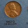 1962-D Lincoln Memorial Cent • #D905 • Buy 10 Get 40% off • Denver, Colorado, Denver Lincoln Memorial