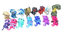 Lot of 15 Fingerlings Varieties Baby Dragons Snakes Wolves Dinosaurs Dragons