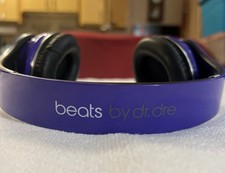 Purple Monster Beats By Dr Dre Wired Headphones