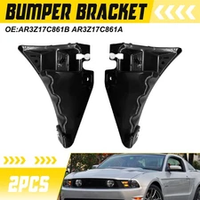 Front Bumper Cover Support Brackets Set For 2010-2014 Ford Mustang