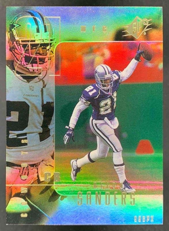 Deion Sanders 1999 SPx Cowboys
