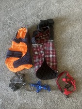 Lot Of 5 Dog Size Large Harnesses And Jackets