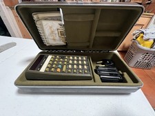 HP67 Calculator Vintage original Power Cord And Adapter / HP Case / Extras