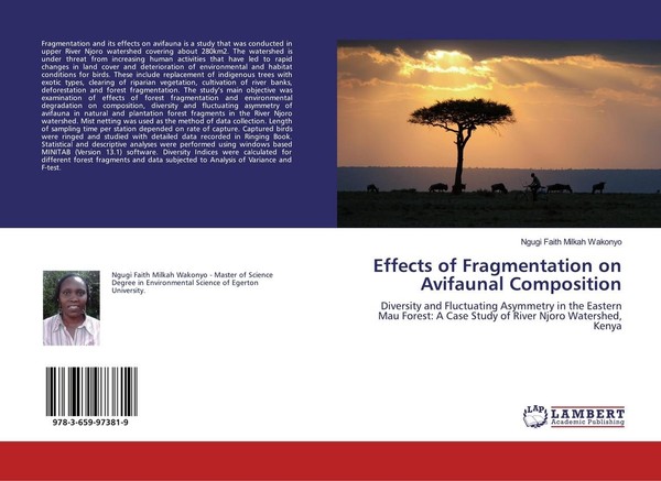 Effects Of Fragmentation On Avifaunal Composition Ngugi Faith Milkah Wakonyo-image