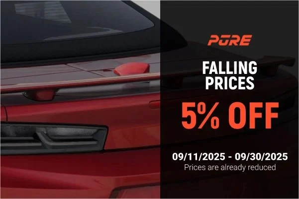 For Chrysler PT Cruiser 01-05 Pure Factory Style Rear Roof Spoiler Unpainted Foto 3 de 3