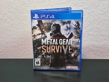 PS4 Metal Gear Survive Game Mint Disc Konami 2018