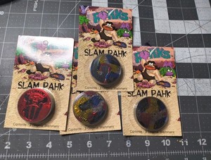 Lot Of 4 Original Rohks Slam Pack 3 Original Slammers Sealed Pogs 94 Upper Stahk