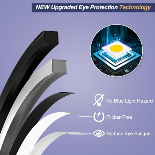 RGBW Modern 69.99 inch Arched Standing Reading Floor Lamp with