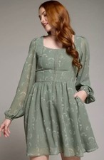 Boxlunch exclusive Studio Ghibli My neighbor Totoro floral print mock dress