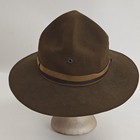 Vintage USMC MARINE CORPS CAMPAIGN DRILL SERGEANT HAT with EGA — photo 5