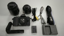 Olympus E-M5 II Mirrorless Camera with 2 LensesAccessories Included