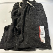 Boys Medium 8 Pull On Shorts Black - Drawstring Sweat Shorts 2 Pack 