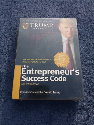The Entrepreneur's Success Code Trump University New SEALED Audio CD ...