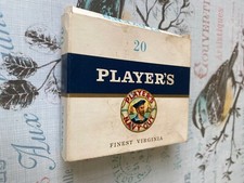Vintage Player's Navy Cut Cigarette Box