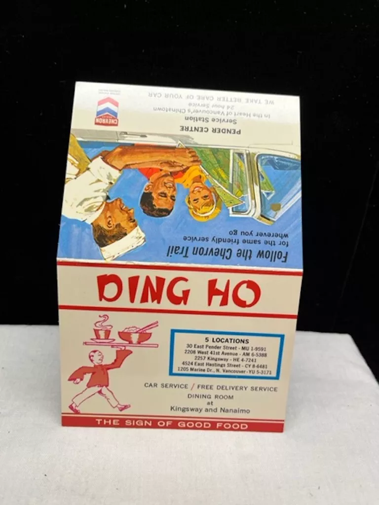 Ding on sale ho menu