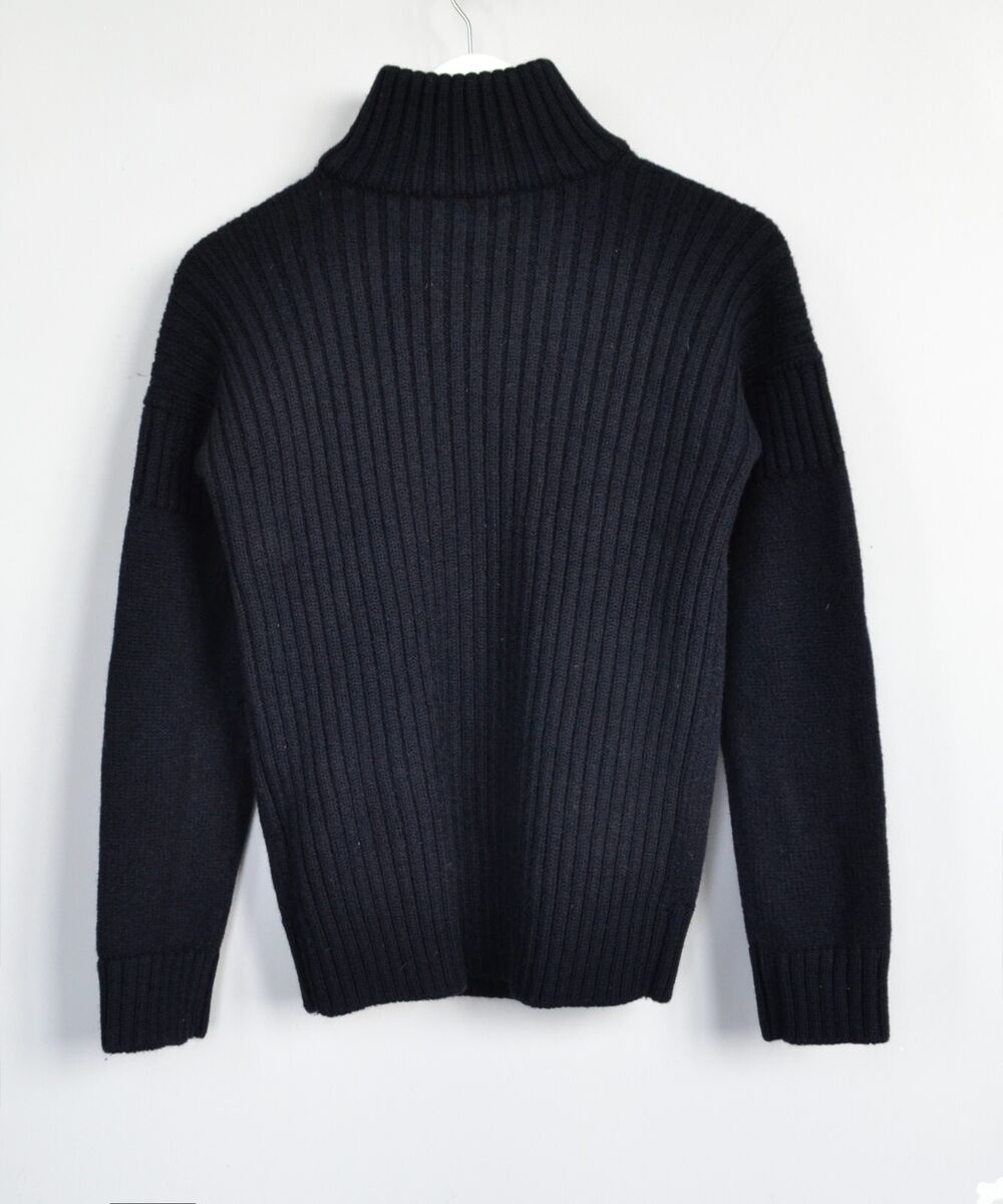 2003 DOLCE GABBANA Sweater Wool D&G Buttons Knit Zip 2003 DOLCE GABBANA Sweater Wool D&G Buttons Knit Zip