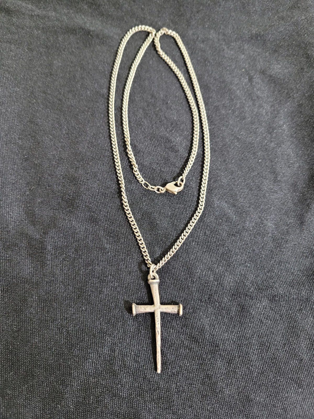 James Avery Nail Cross Sterling Silver 925 Signed Vin… Gem