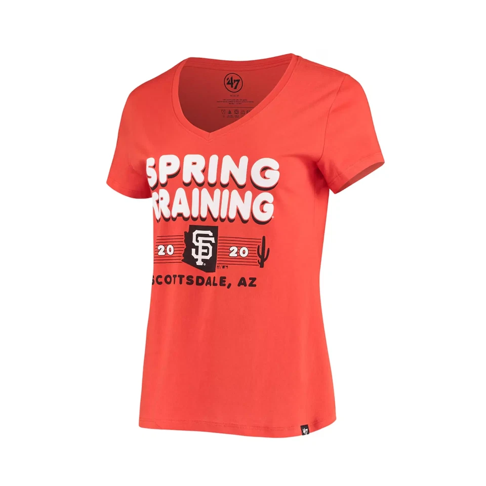 San Francisco Giants MLB Women's Orange T-Shirt Size Medium - Image 2 of 4