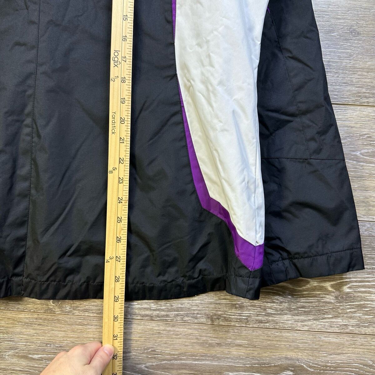ZeroXposur Jacket size XL Black Purple Ski Coat Hood Coat ZeroXposur Jacket size XL Black Purple Ski Coat Hood Coat