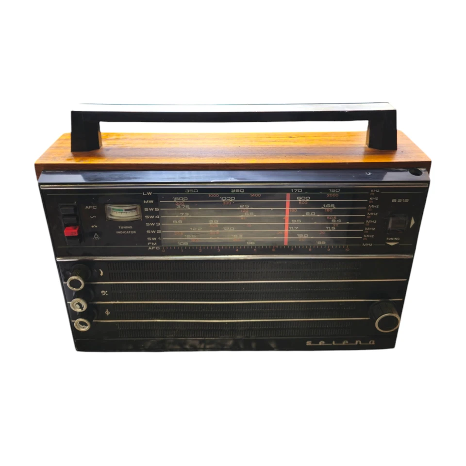 Vintage " Selena "B 211 Radio Transistor aus 70er - UDSSR - Getestet - Bild 2 von 4