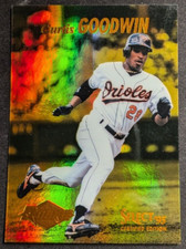 1995 Select Certified Edition - Rookie Mirror Gold #124 Curtis Goodwin