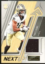 Chris Olave Rookie Card 2022 Panini Playbook Next Up Jerseys #9 
