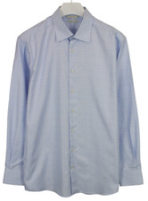 SUITSUPPLY Traveller Slim Fit Shirt Men's Button Row 44/17 1/2