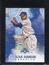 2017 DIAMOND KINGS #15 JACKIE ROBINSON HOF BROOKLYN DODGERS 