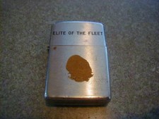 VINTAGE USED AS IS HATRON 8 CIGARETTE LIGHTER ELITE OF THE FLEET -PRINCE RUCKY