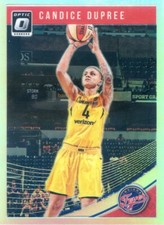 2019 Panini Donruss WNBA OPTIC SILVER HOLO PRIZM #61 CANDICE DUPREE FEVER