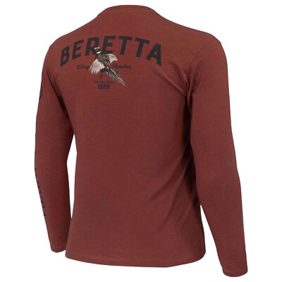Beretta Wing Shooter Crew (L)- Rust Hthr