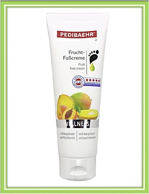 Pedibaehr Frucht Fußcreme Urea Trockene Haut 125ml |€55,20/ L