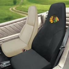 Fanmats 14961 Chicago Blackhawks Embroidered Seat Cover