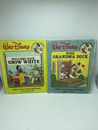 Walt Disney Fun-To-Read Library Hardcover Bantam Books Volumes 3,8,9,10 & 11 - Picture 2 of 12