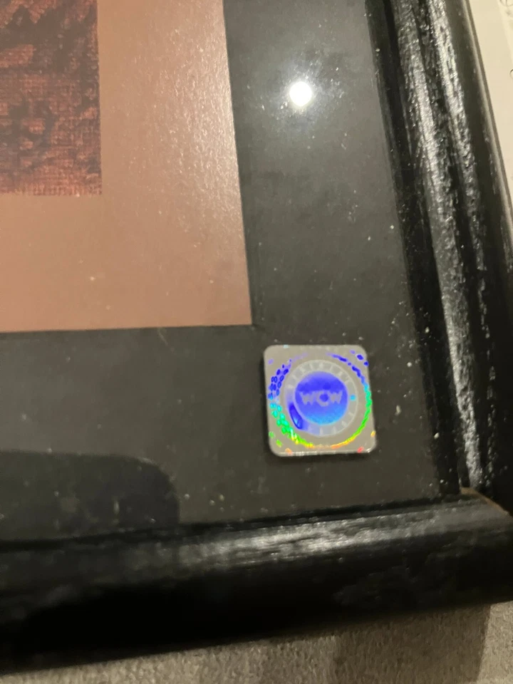 WWE WWF WCW NWO Bill Goldberg Facsimile Autographed Signed Art Print New 34/4950 - Image 4 of 4