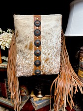 Myra Bag-nwt-beautifully Handcrafted Premium Leather & Hide “flouncy”