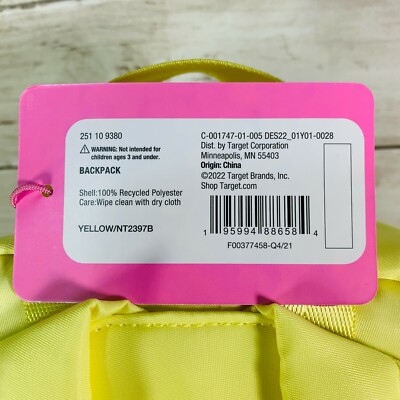 Stoney Clover Lane x Target Banana Yellow Backpack Bag  display picture 3